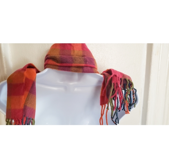 NEW!!! Multicolor Plaid Scarf - Picture 7 of 10